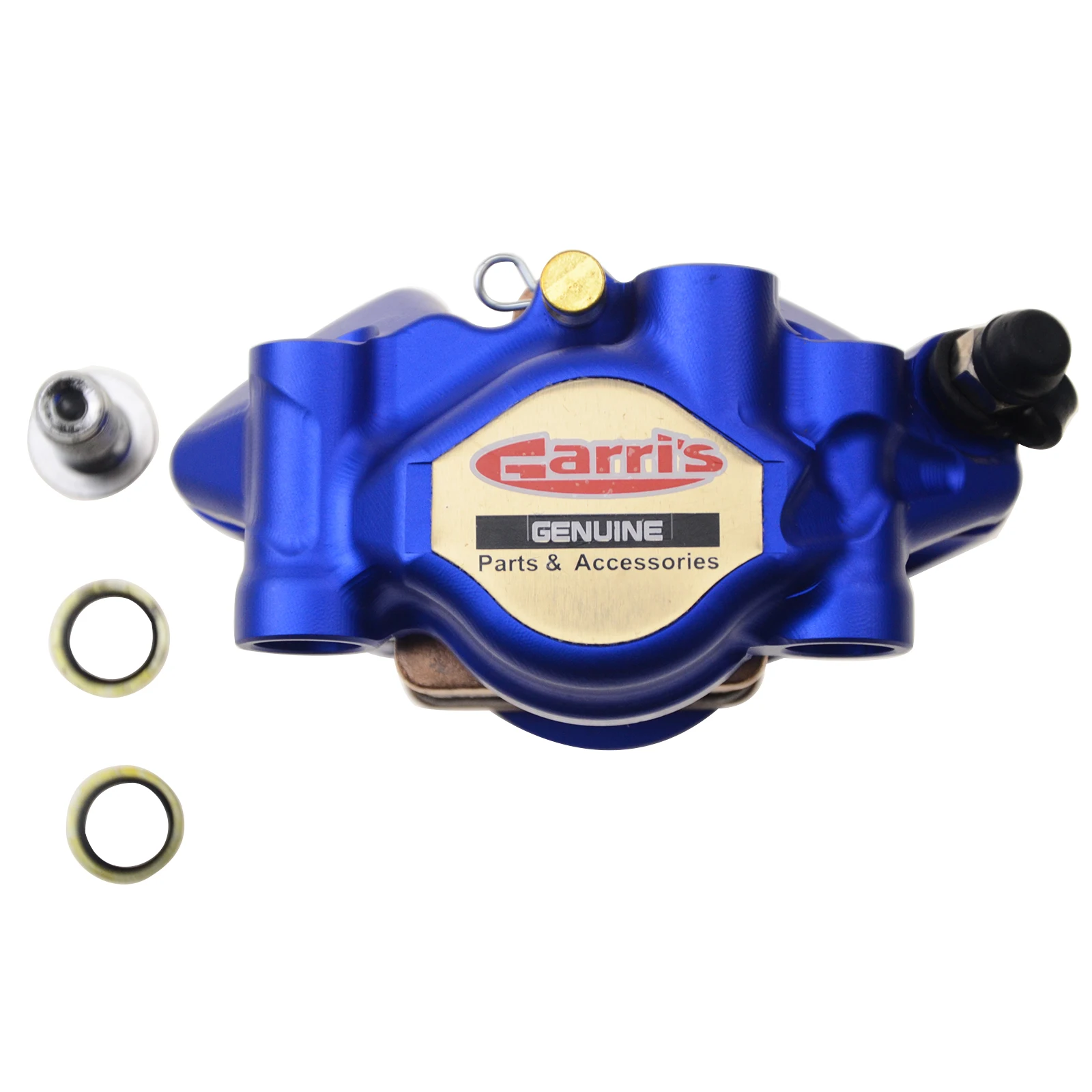 

GOOFIT Multicolor Universal Motorcycle Rear Brake Caliper GP Crab Disc Brake Caliper Aluminum for Mini Bike Pit Bike Dirt