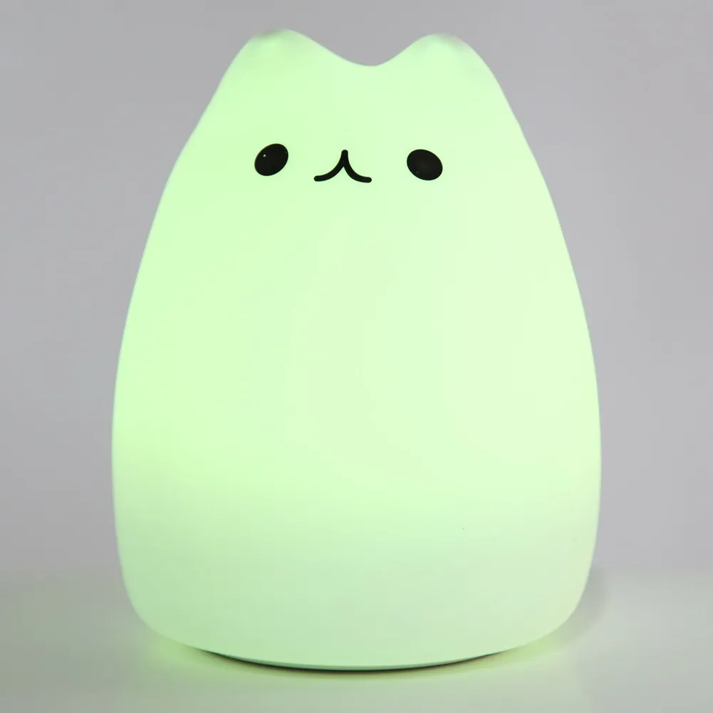 

Colorful Animal Silicone Meng Pet Cute And Colorful Light Lamp Night Light