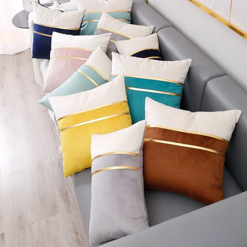 

Декоративная бархатная наволочка для подушки, 45x45 см, 30x50 см