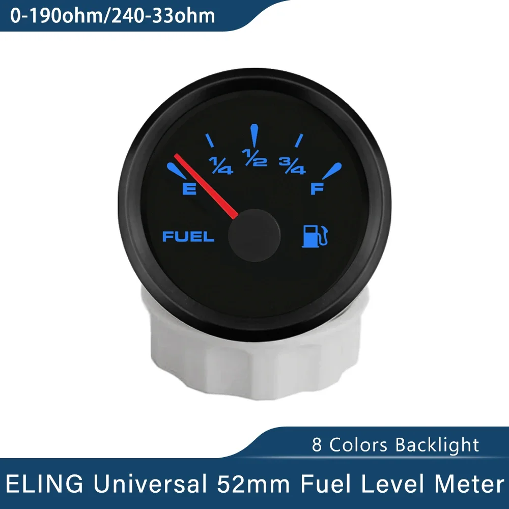 ELING 52 мм датчик уровня топлива 0-190 Ом 240-33 сигнал регулируемый водонепроницаемый с