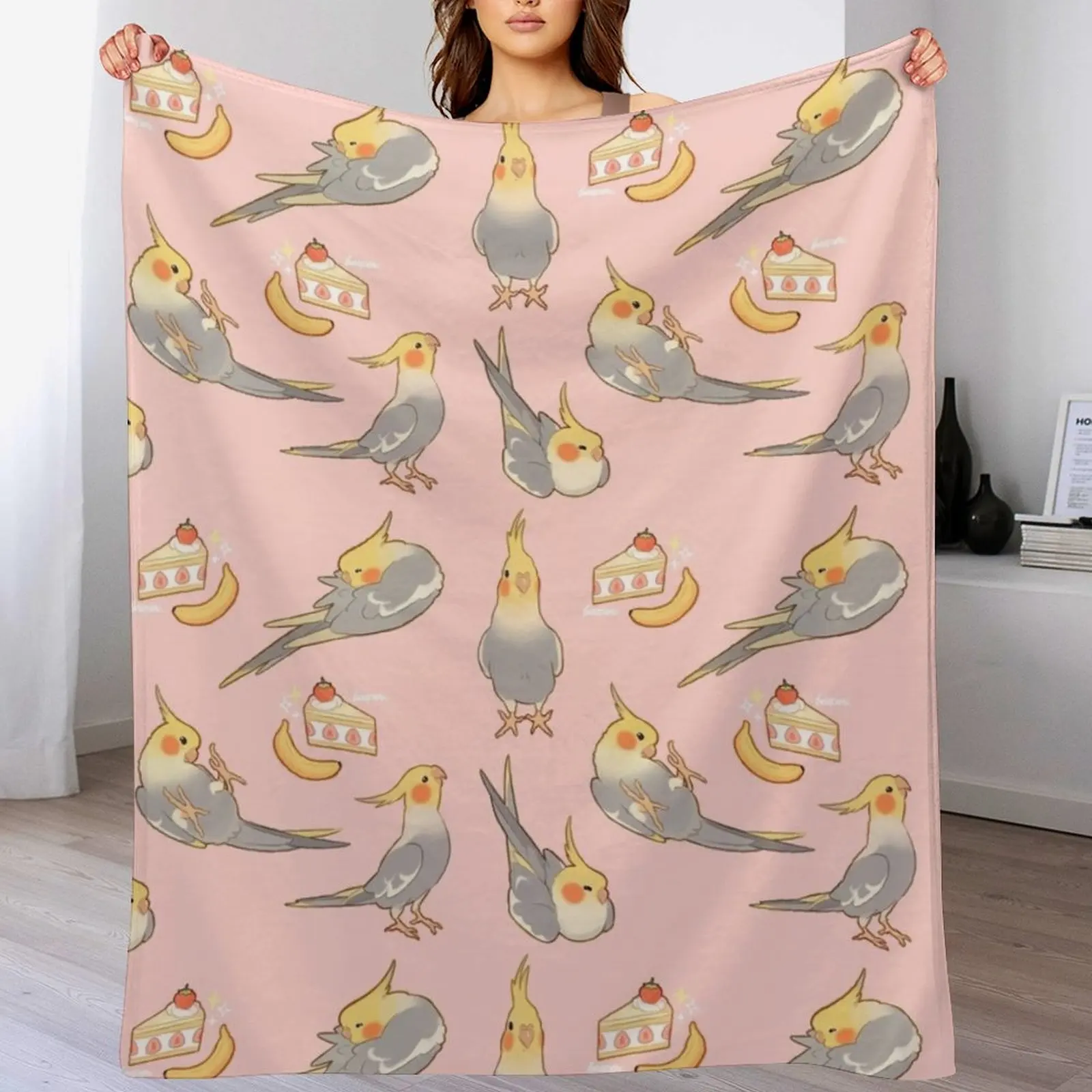 Одеяло для кровати Cute tiels-серая версия Симпатичные Утяжеленные одеяла