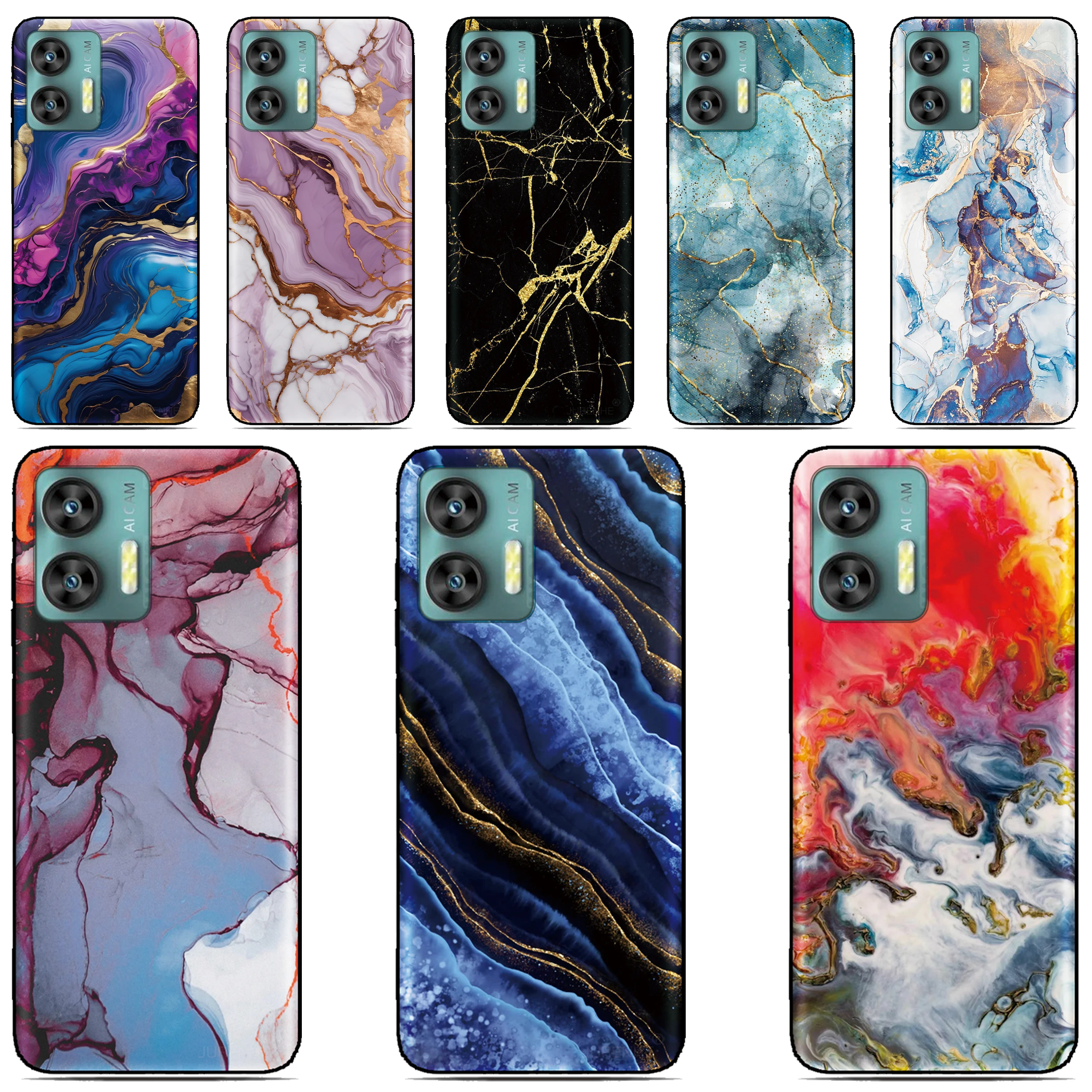 Фото Чехол Marble Art Skin для LG Wing Velvet K22 K61 K50 K51s K52 K20 K40 Q6 Q7 Stylo 5 6 G8X G6 G7 G8 V40 V50 V60 ThinQ Чехол для телефона №1