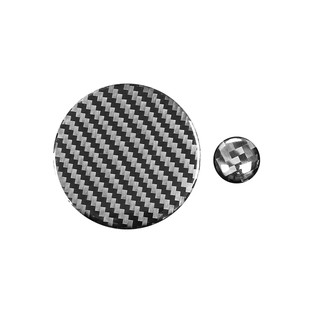 

Carbon Fiber for Cadillac XT4 2018 2019 Accessories Car Multimedia Button Knob Cover Gear Panel Sound Sticker Trim