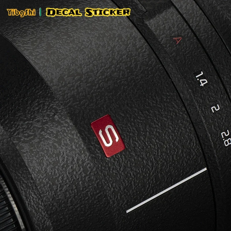 Декоративная пленка-наклейка для объектива Panasonic Lumix S PRO 50mm F1.4 S-X50, виниловая защитная пленка-обертка для камеры SX50 S X50 50 1.4 F1.4 (art.: 3920da197cad1) - 3920da197cad1