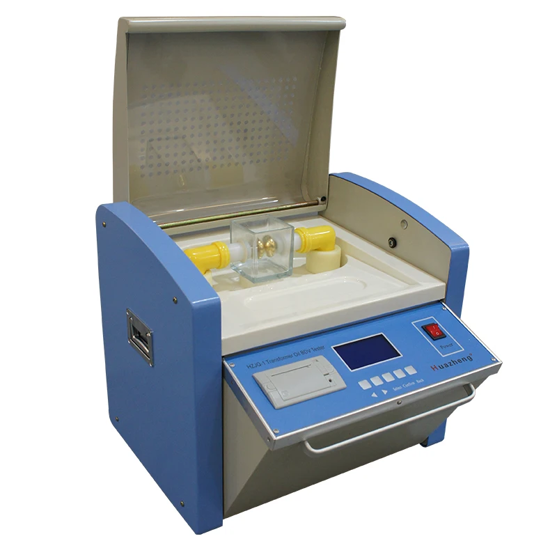 

Huazheng Electric bdv dielectric strength tester transformer oil breakdown voltage test set Insulating oil bdv test instrument