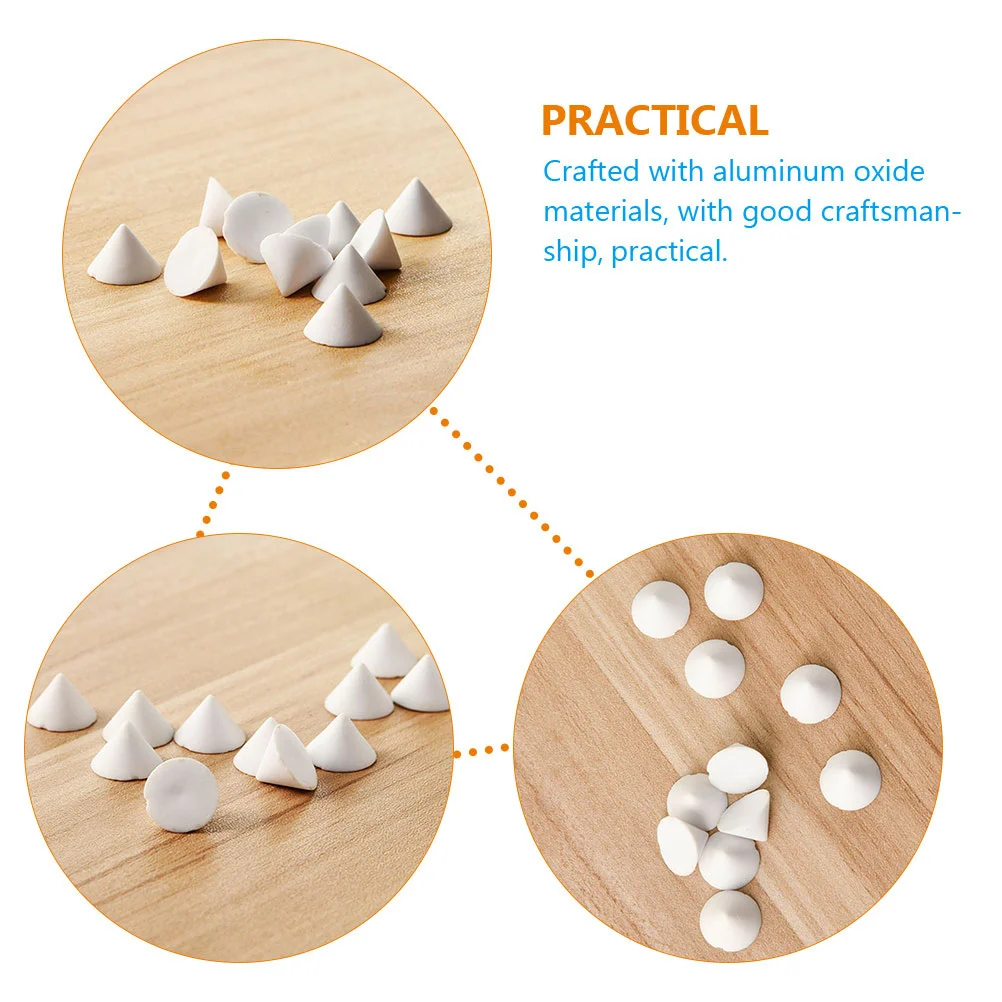50 шт. многоразовые керамические огнеупорные гвозди практичные опорные для печи