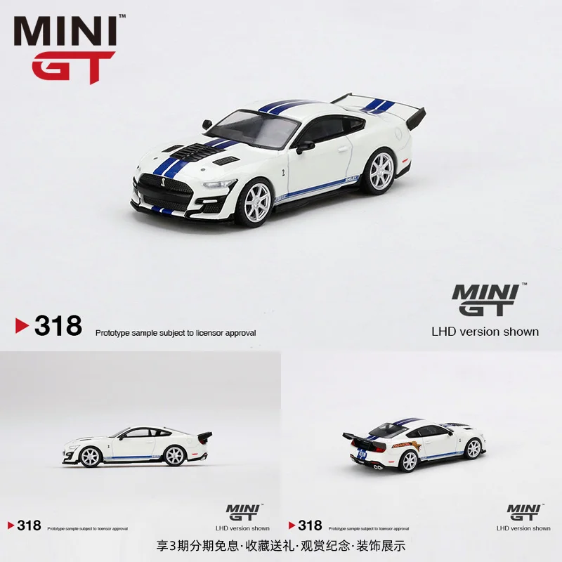 

MINI GT 1:64 Ford Shelby Cobra GT500 Dragon Snake Alloy Car Model