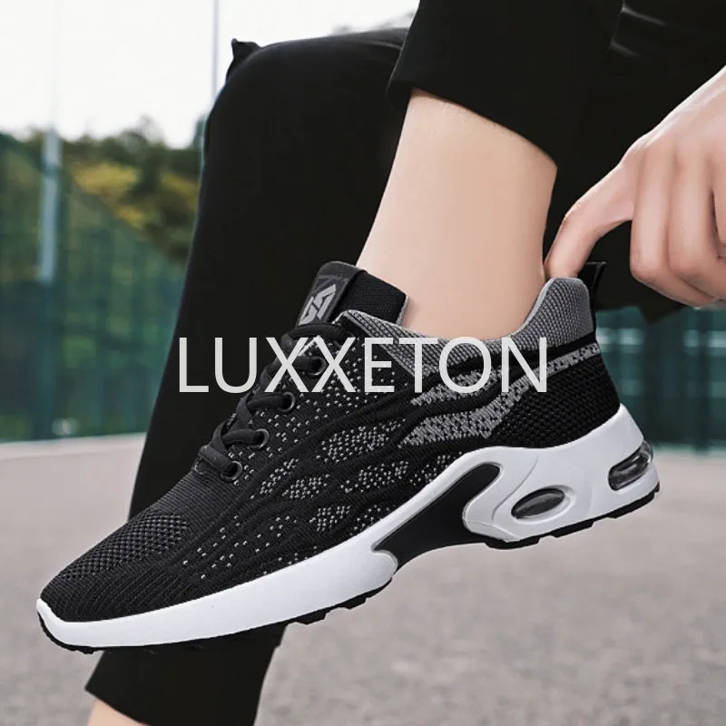 Мужские Дышащие Теннисные Туфли С Сетчатым Верхом Из Вулканизированной Резины