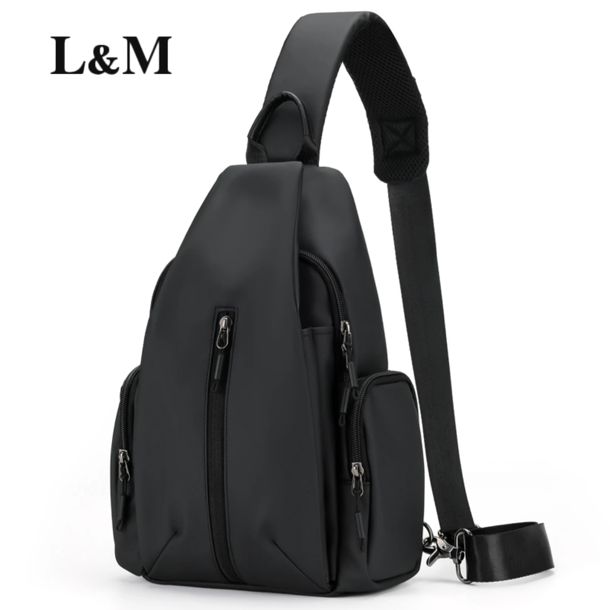 L&ampM Наклонная сумка Водонепроницаемость Грудной мешок Популярная одежда