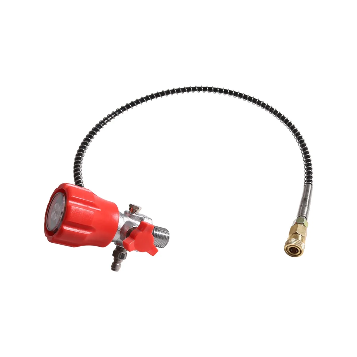 Манометр и заполняющая станция клапана DIN для сжатого воздуха в резервуаре CO2