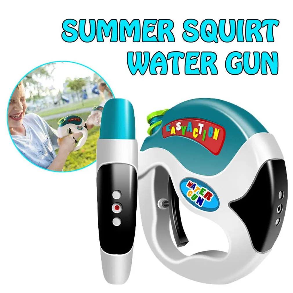

Игрушечный водяной пистолет-бластер, стильная милая игрушка-распылитель для пляжа, летняя уличная забавная игрушка для детей, для стрельбы ...