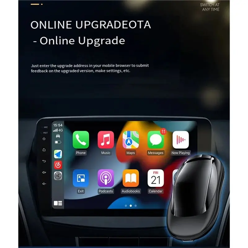Фото [НОВИНКА A09R!】 Модуль соединения автомобильной машины Carplay для Android Car Box Smart Aibox Carplay Box Система 3 в 1 (без GPS) №2