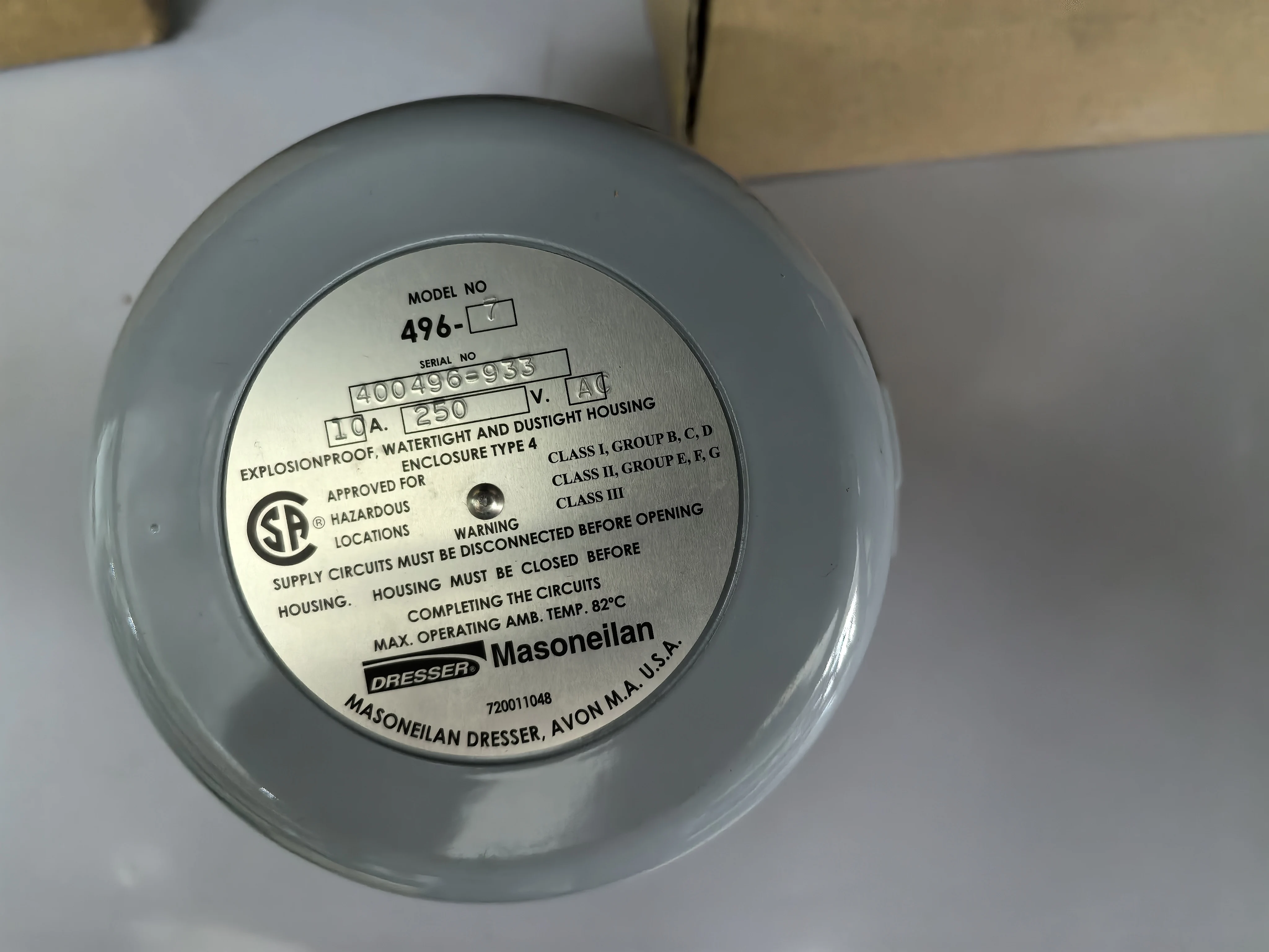 Позиционный переключатель Masoneilan 496-7