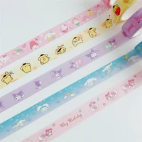 anime washi adhesive tape sanrio my melody hello kittys accessories cartoon cute kawaii decorate hand account toys for girl gift
