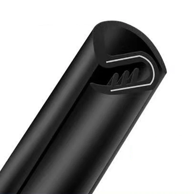 

Уплотнительная лента для автомобильных дверей, резиновая уплотнительная лента для B-Pillar, звукоизоляционные уплотнительные ленты, защита от царапин, 2 шт.