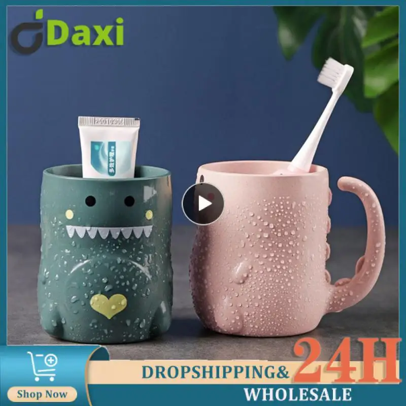 

1~5PCS Adorable and Novel Dinosaur Mouthwash Cups Will Make Children Love Brushing Teeth and Decorate Your Bathroom Acrylic