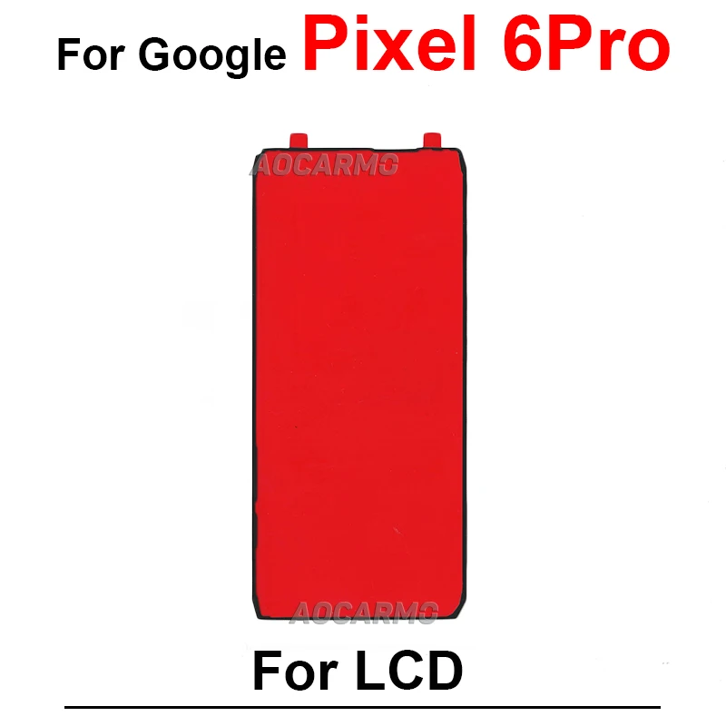 Наклейка для задней крышки Google Pixel 6 Pro 6Pro ЖК-дисплей клейкая лента
