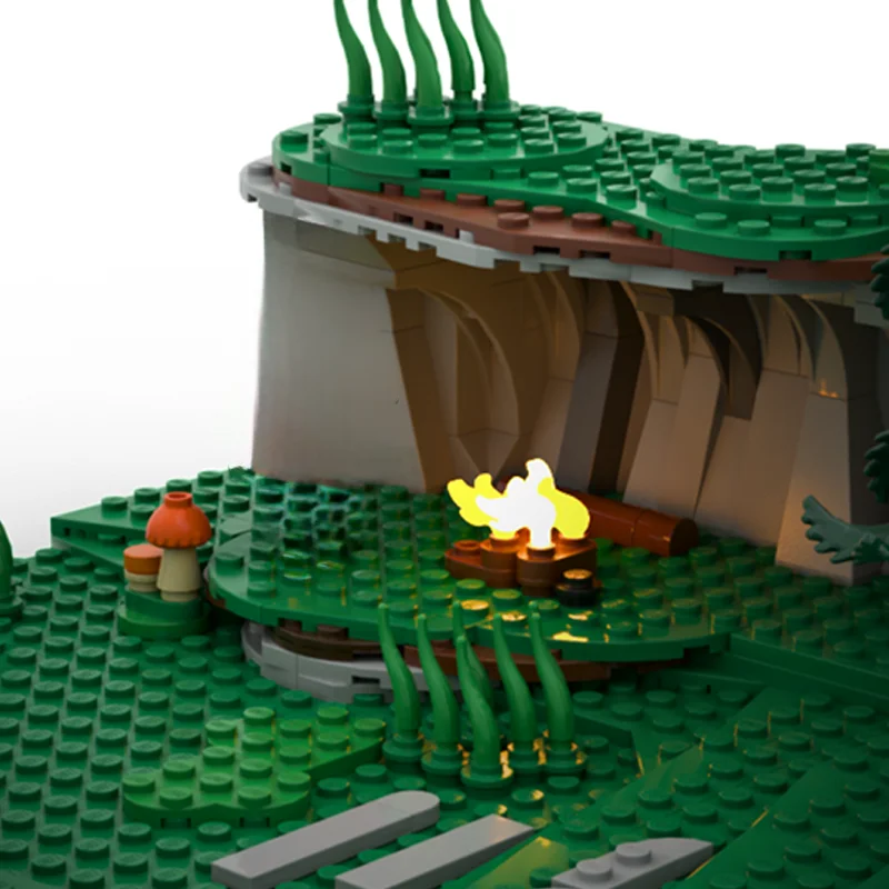 2450 деталей MOC Zelda BOTW Путь к лагерю старика - Расширение MOC-202426 Модель MAN Строительные блоки Рождественский подарок Игрушка Конструктор (art.: 3920dd0e2bbd6) - 3920dd0e2bbd6