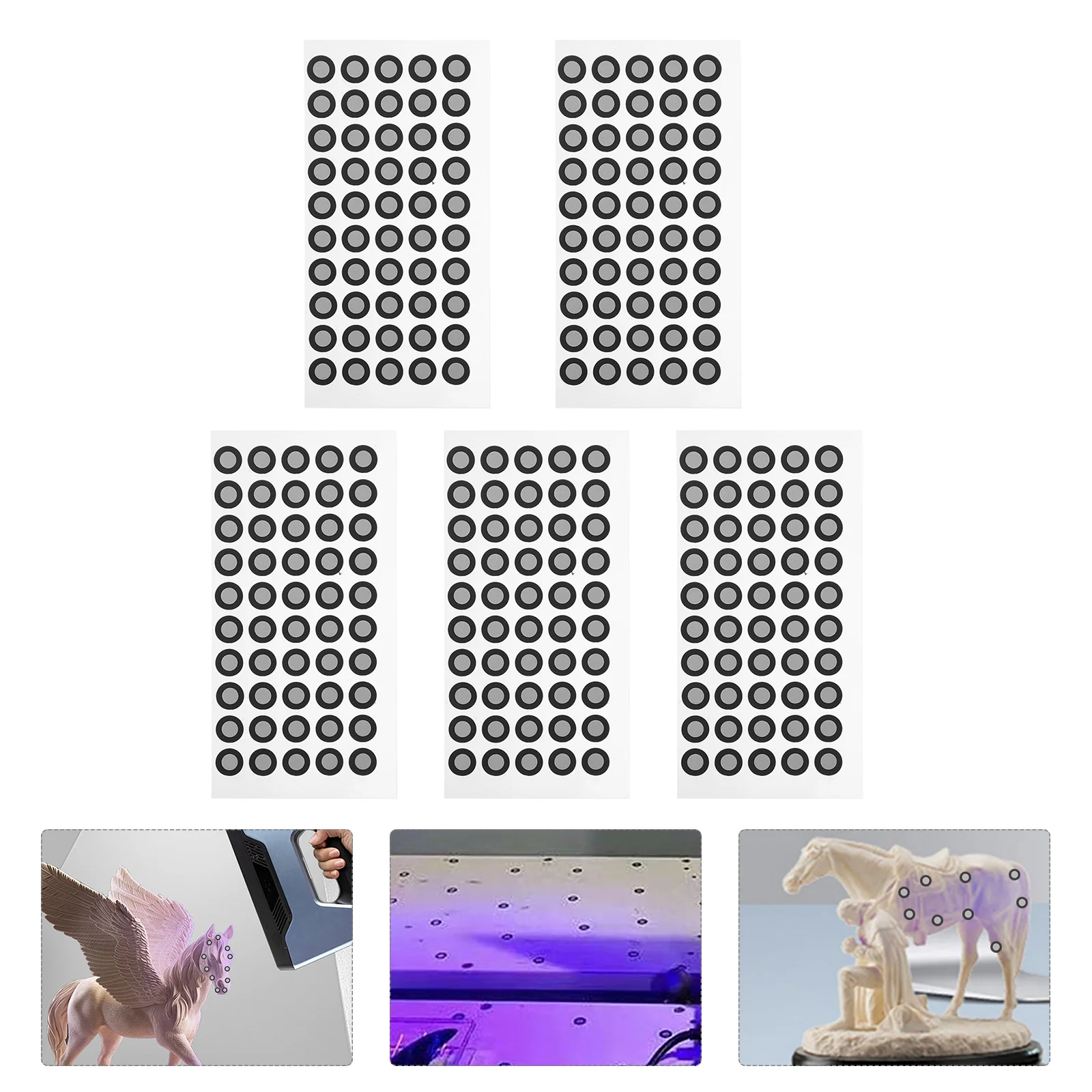 

3D Point Reference Scanner Scanningreflective Markers Marker Film Marking Reflection Points Spray Useful Scanners Scan Dot