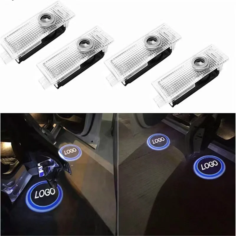 

4Pcs Car Welcome Light Logo Projector For X1 X3 X4 X6 G30 F20 E90 E60 F10 F30 F31 E92 E91 E87 E83 1 3 4 5 6 7 X Serie X5 E70 E71