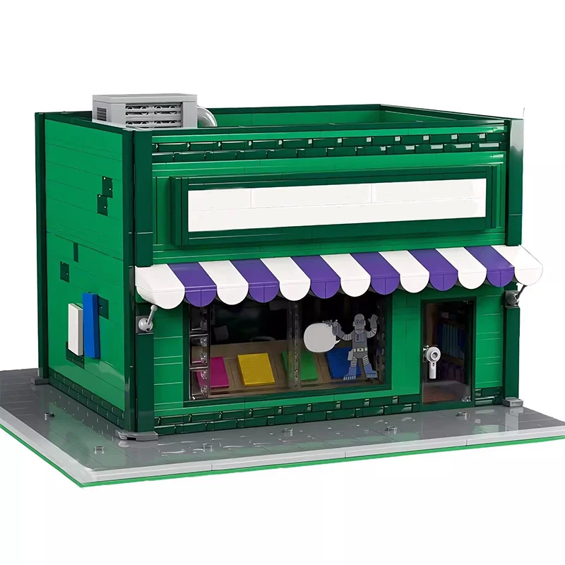 Фото Конструктор Bricklink Ideas City: Дом Симпсонов, Красти Бургер, Церковь Спрингфилд, Начальная школа — Архитектурные наборы, строительные блоки, игрушки №4