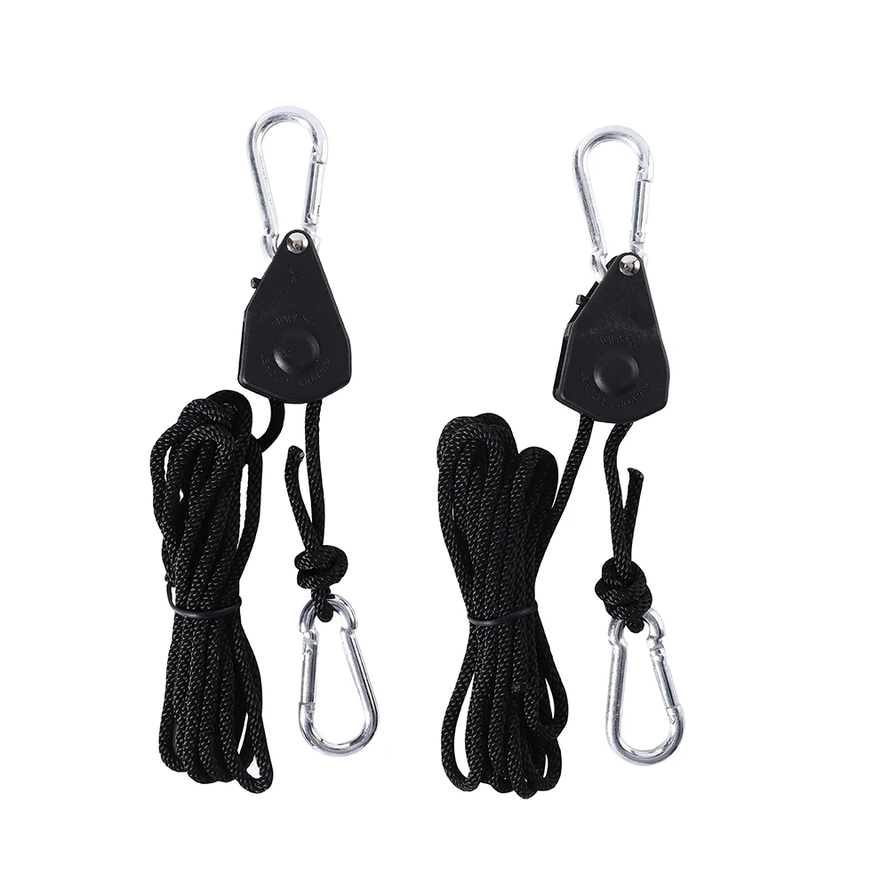 

Rope Ratchet light hanger 1/8" rope ratchet/Adjustable LED Grow Light lifter for greenhouse hanging