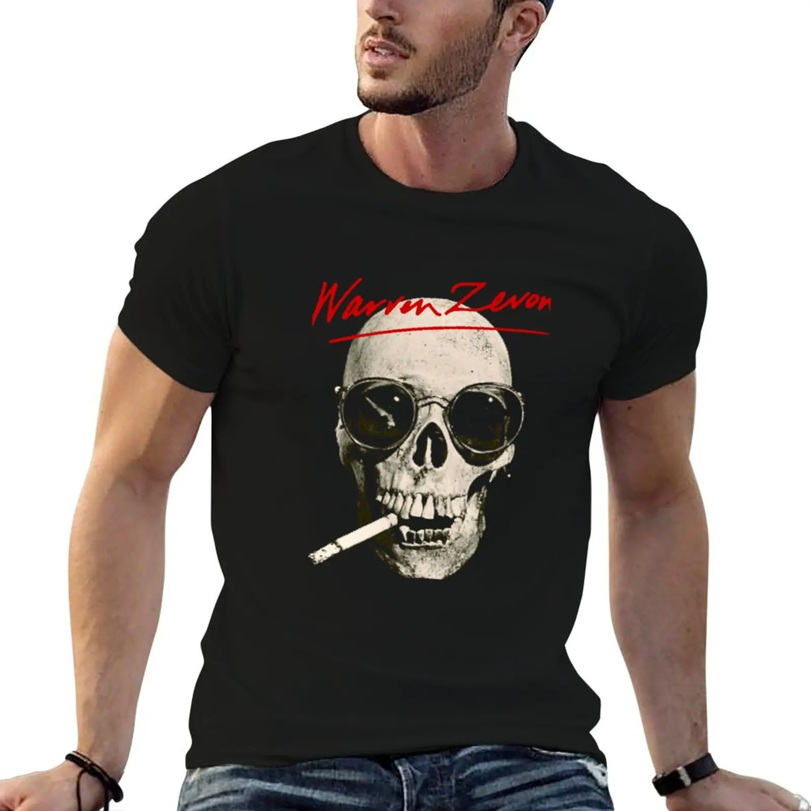 WARREN ZEVON Essential T-Shirt anime figures stuff designer shirts plus size tops big and tall t for men