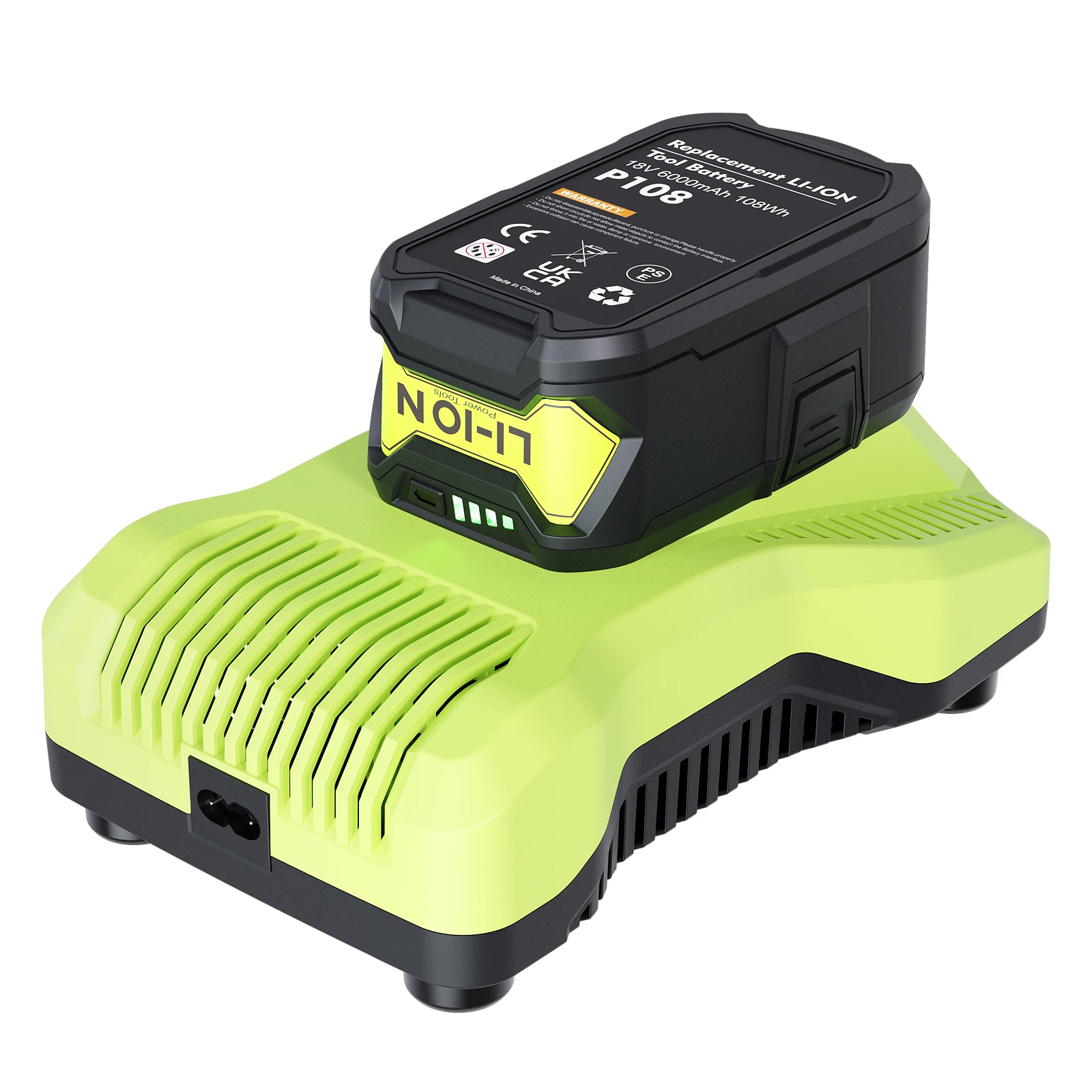 Набор сменных литий-ионных аккумуляторов Bonacell для Ryobi P104 P105 P103 P107 P731 P740 P741 P780 P813 |