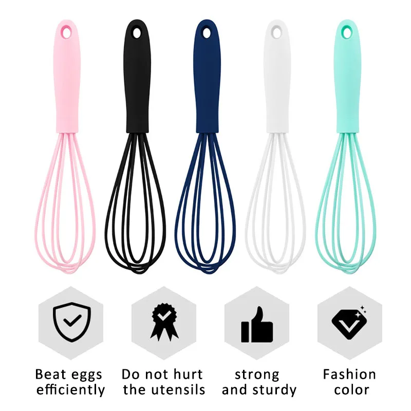 1 шт. Антискользящая ручка для взбивания яиц |