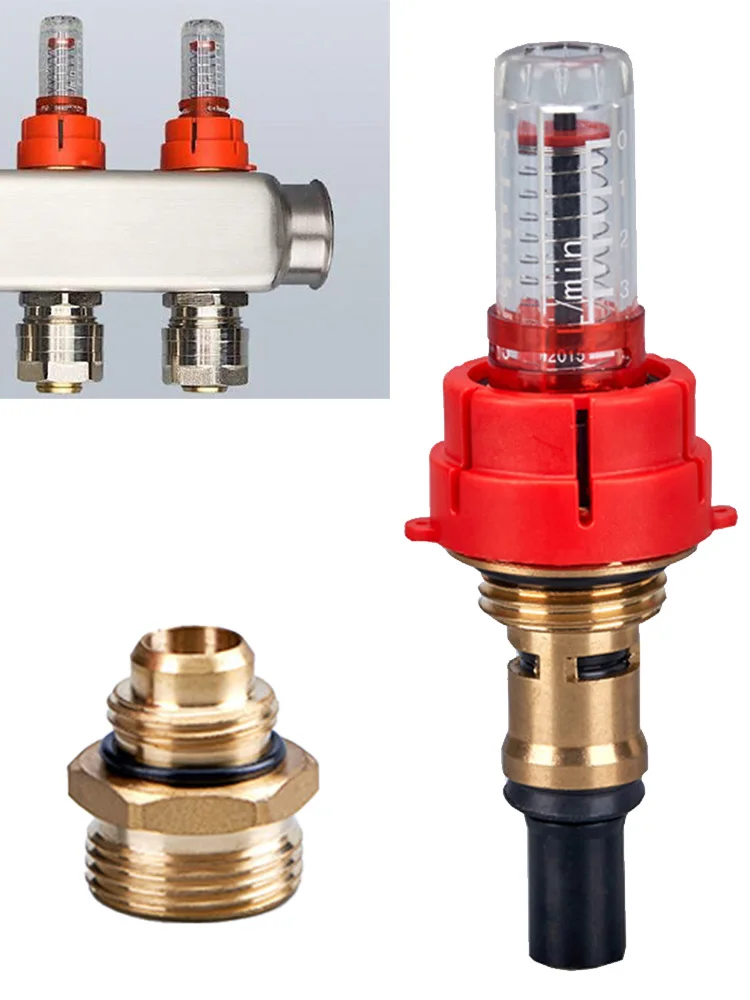 1 шт. регулятор расходомера для водонагревательного коллектора