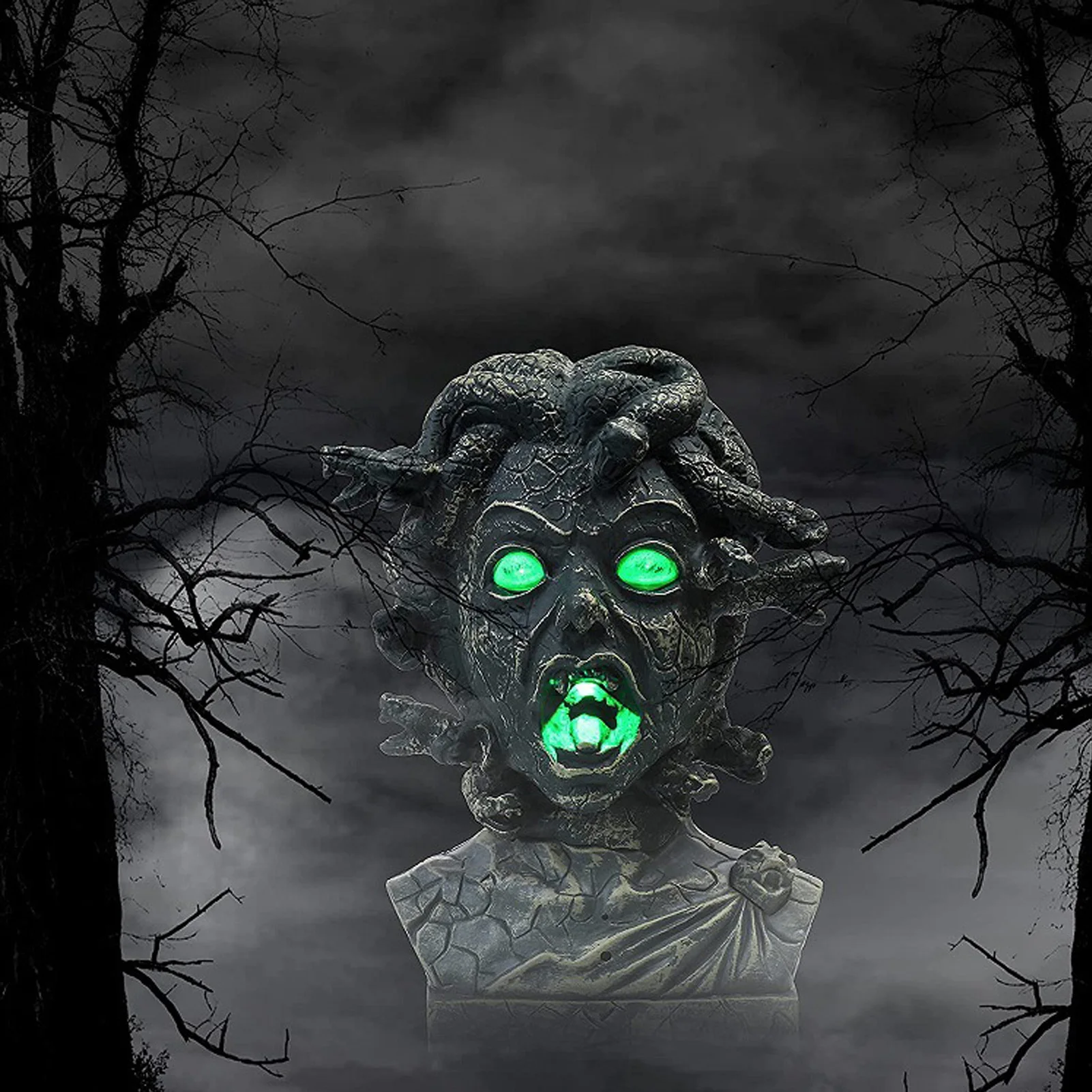 

Medusa Wall Statue Greek Mythology Monsters Statue Gothic Myth Legend Serpents Statues Home Decorations Crafts Gifts for Kids