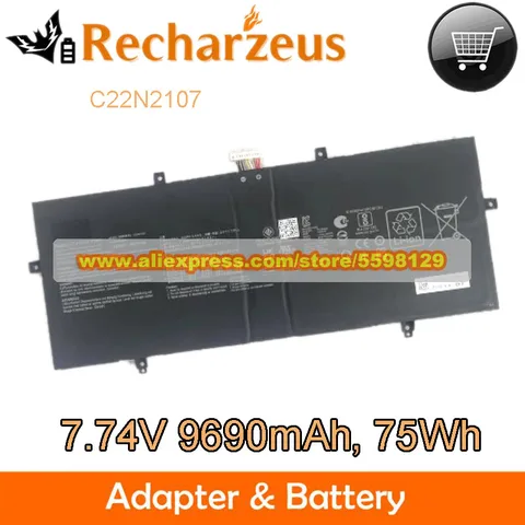 Оригинальный аккумулятор C22N2107 0B200-04160000 7,74 в 9690 мАч 75Wh для Asus ZenBook 14 OLED UM3402 UX3402 UM3402YA