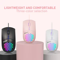 usb rgb colorful mouse wired gaming 1600 dpi optical 4 buttons game mice for pc laptop computer 1 5m cable usb mute office mouse