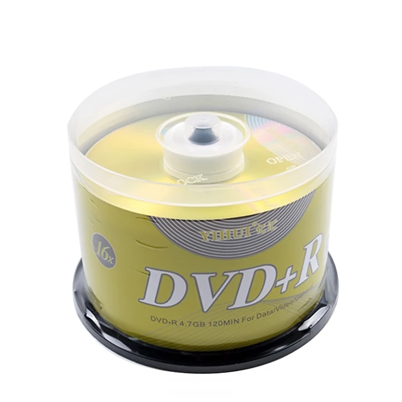 Пустые DVD-диски, 50 шт., 4,7 ГБ, 16X, компактные, для записи данных Пустые DVD-диски, 50 шт., 4,7 ГБ, 16X, компактные, для записи данных