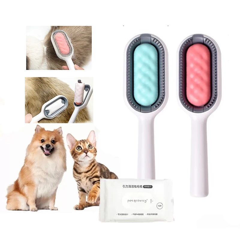 

Pet Hair Brush Dog Cat Comb Hair Massages Removes Brush for Matted Curly Long Hair Pet Grooming Cleaning Beauty Accessories