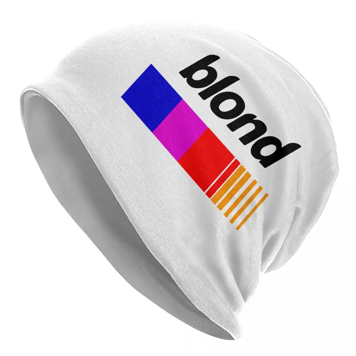 

Blond Frank Skullies Beanies Hat Pop Music Singer Summer Unisex Outdoor Caps Warm Dual-use Bonnet Knitted Hat