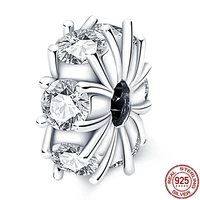 2022 new plata charms of ley 925 silver shining long claw clip beads fit original pandora bracelets for women diy jewelry
