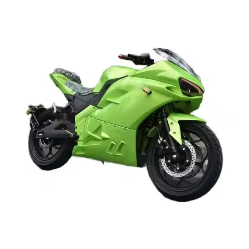 Фото Электрический мотоцикл/скутер Krono Wild High-Performance 72V 3000W 40A с бесщеточным двигателем и литиевой батареей для взрослых (2000W/5000W/8000W/10000W) №2