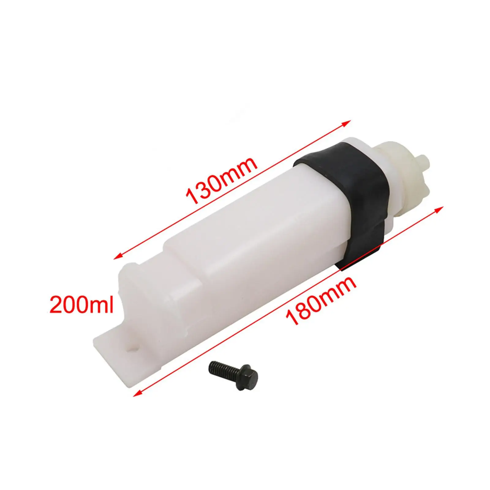 Cooling Water Tank 150 200 250cc Motorcycle Engine ABS Coolant Reservoir Durable for Zongshen Lifan