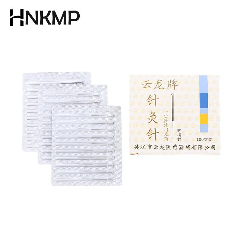 

100pcs/pack Disposable Sterile Acupuncture Needle Acupuncture Needles Sterile Acupuntura Asepsis Aluminum Foil Packing