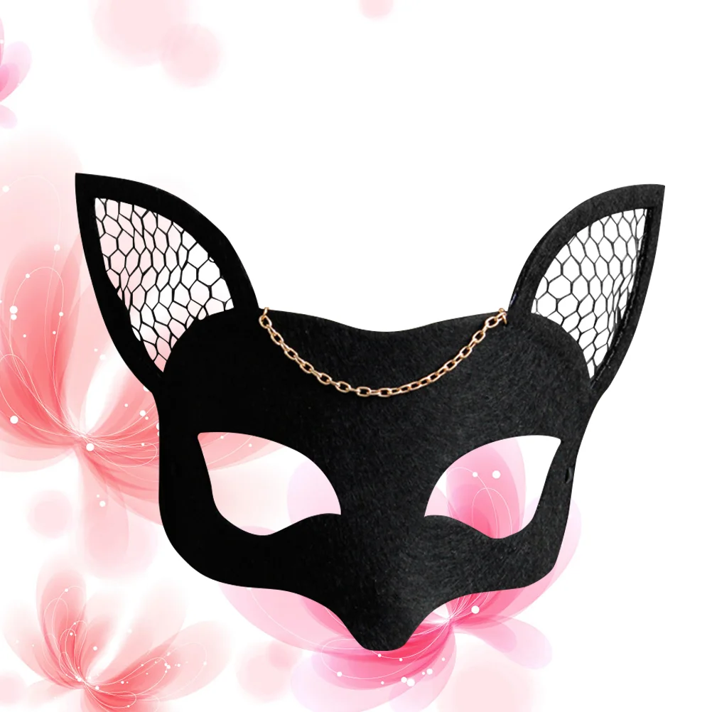 Венецианский маскарад Хэллоуин Декор Косплей Маска Тушь для выпускного вечера