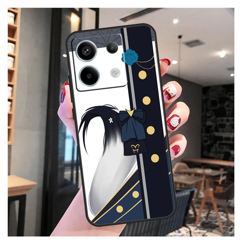 Чехол Hololive для Xiaomi Redmi Note 11 9 10 12 13 Pro Plus 12S 11S 10S 9S 10C 12C 13C чехол