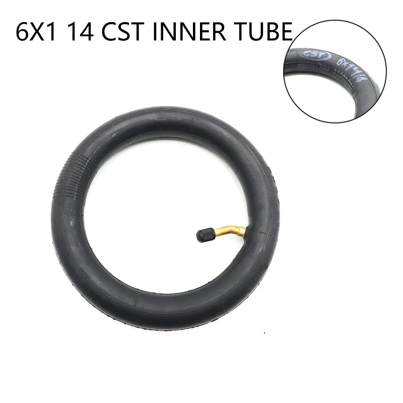 

CST внутренняя камера 6x1 1/4 с изогнутым угловым штоком клапана для многих газовых электрических скутеров мотоциклов 6*1 1/4 части шин