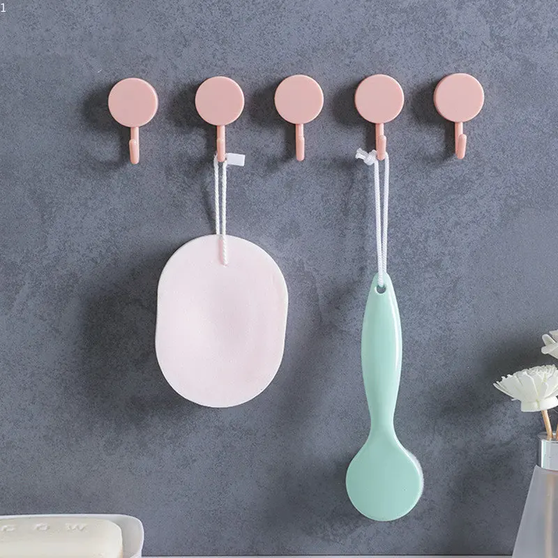 

Strong Hook non-marking Kitchen Hook Multifunctional Self Adhesive Hook Kitchen Bathroom Household Wall Hanging Door Hook