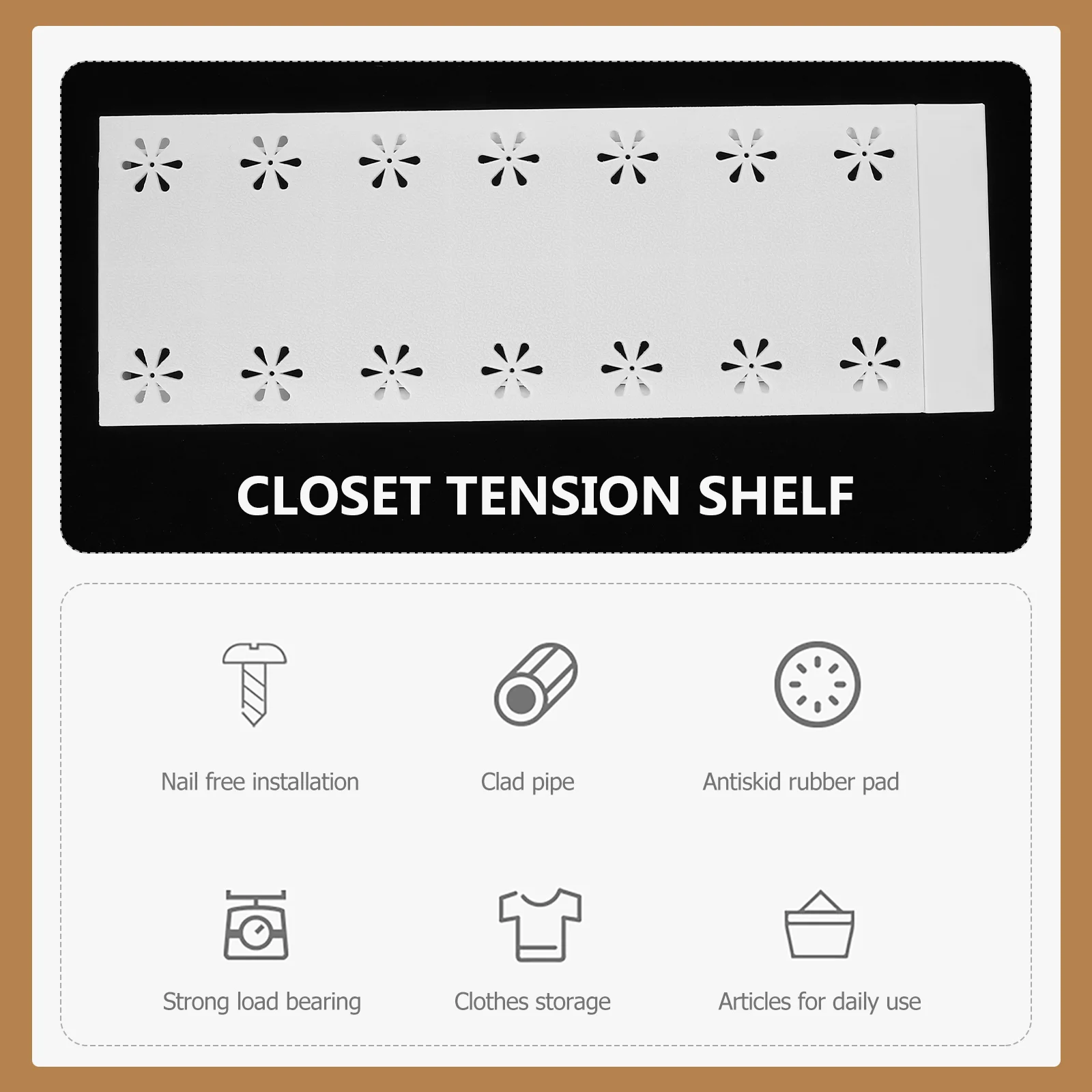 Перегородка для гардероба многослойная стойка шкаф телескопический отсек
