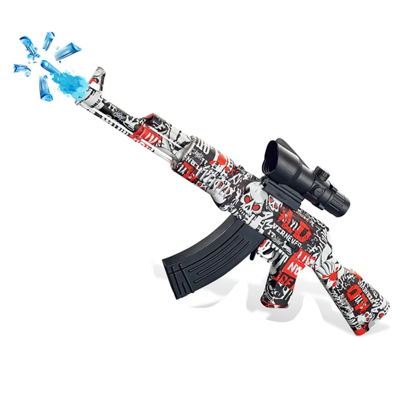 

AK47 Gel Blaster Gun Toy Gun Electric Burst Gel Water Bomb Gun For Outdoor Activities Game Shooter Weapon Gel Bullet Gun Gifts