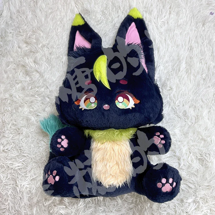 

50cm Anime Genshin Impact Plush Toys Tighnari Cat Shape Plushie Dolls Soft Stuffed Fury Animal Type Decorative Children Toy Gift