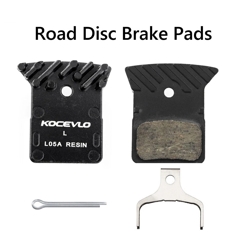 

Bike L05A Resin ICE Disc Brake Pads For-Shimano RS805 R9170 R8070 Bicycle Parts Ultegra 105 GRX 2-piston Flat-mount Disc Brakes