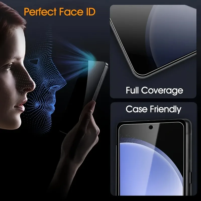 Фото 3 шт. закаленное стекло для Samsung Galaxy S25 Ultra S20 Plus S24 Ultra Защитная пленка для экрана Samsung S21FE S22 S23 Plus Film №3