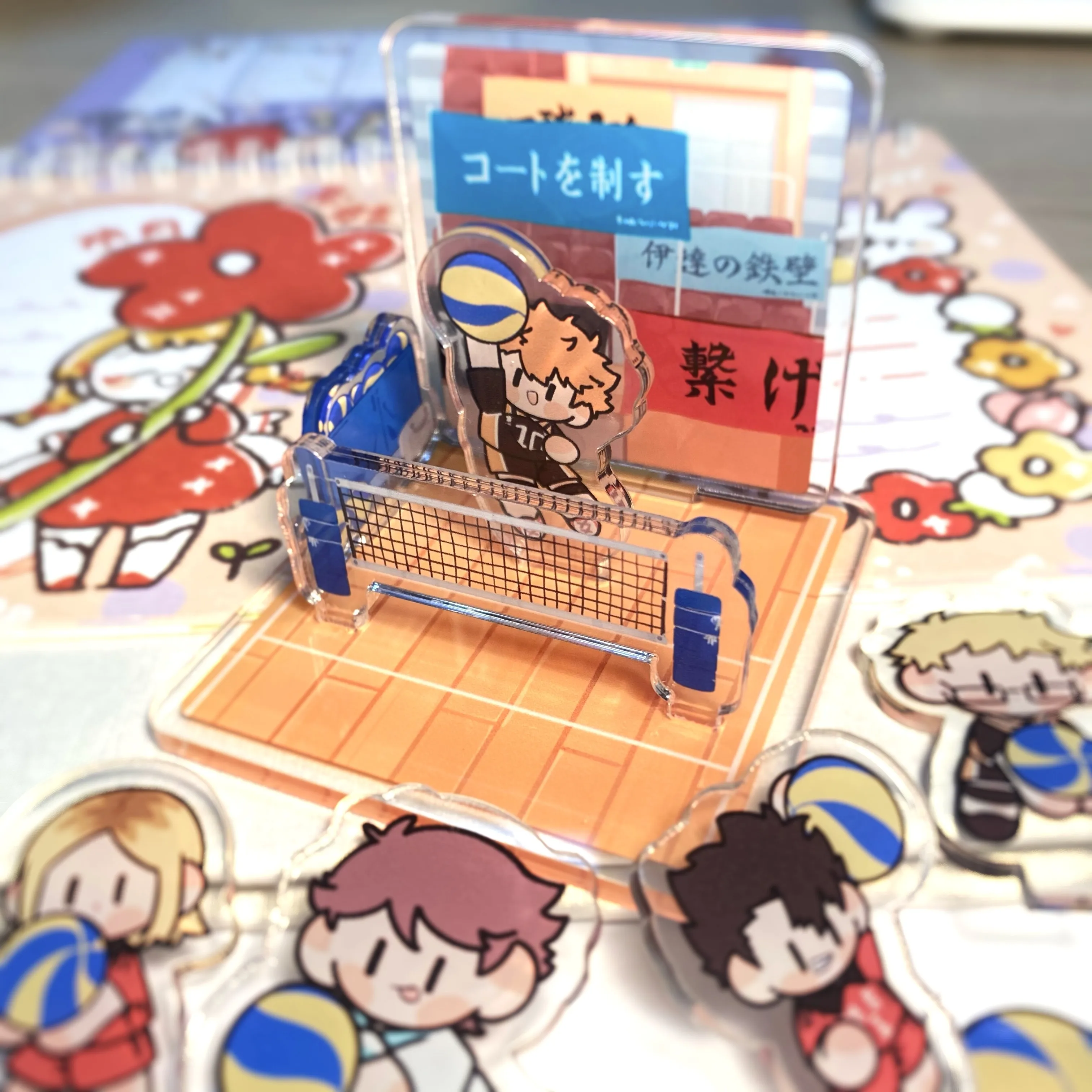 

Аниме Haikyuu! Kozume Kenma Tobio Kageyama Oikawa Tooru Косплей Q версия фото фотография настольные игрушки